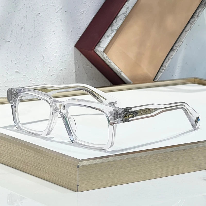Lunettes de Soleil Homme Acétate Rectangle UV400 – CLEVI Paris
