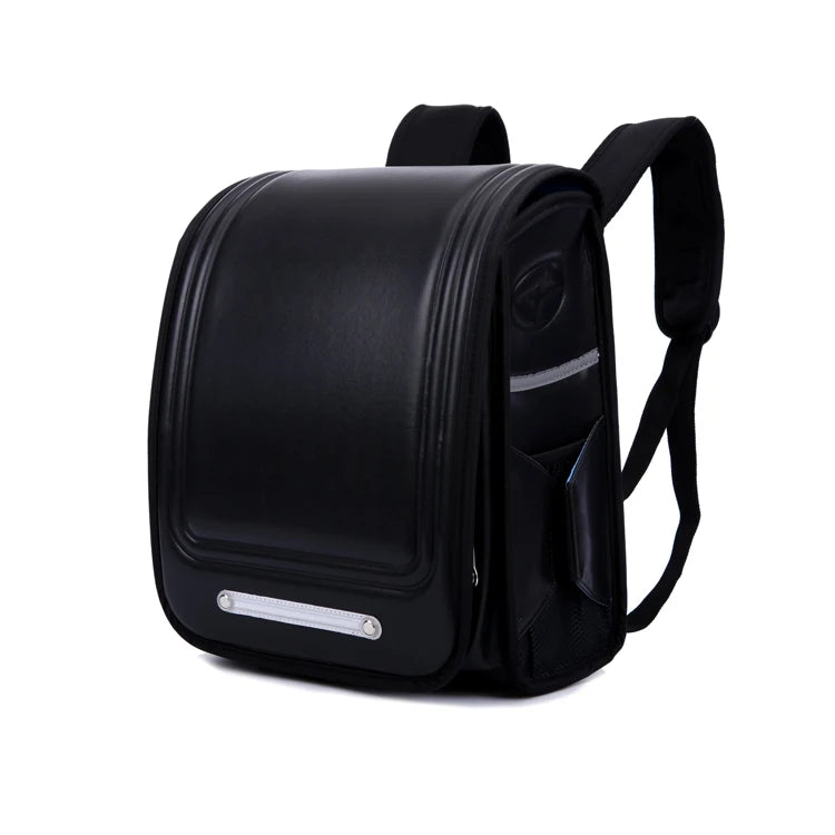 Sac à Dos Enfant Orthopédique Style Randoseru Japonais Cuir PU 6 Coloris – CLEVI Paris