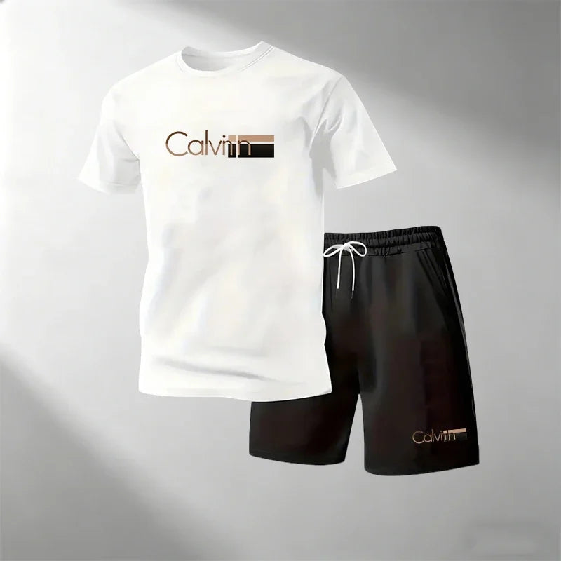 Ensemble Streetwear Homme T-Shirt + Short Sport Quick-Dry – CLEVI Paris
