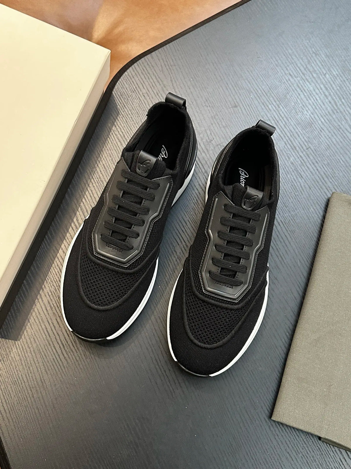 Sneakers Homme Cuir de Vache Véritable OECHSLI 2026 – Respirant, Semelle Caoutchouc, Grandes Pointures 38-46 – CLEVI Paris