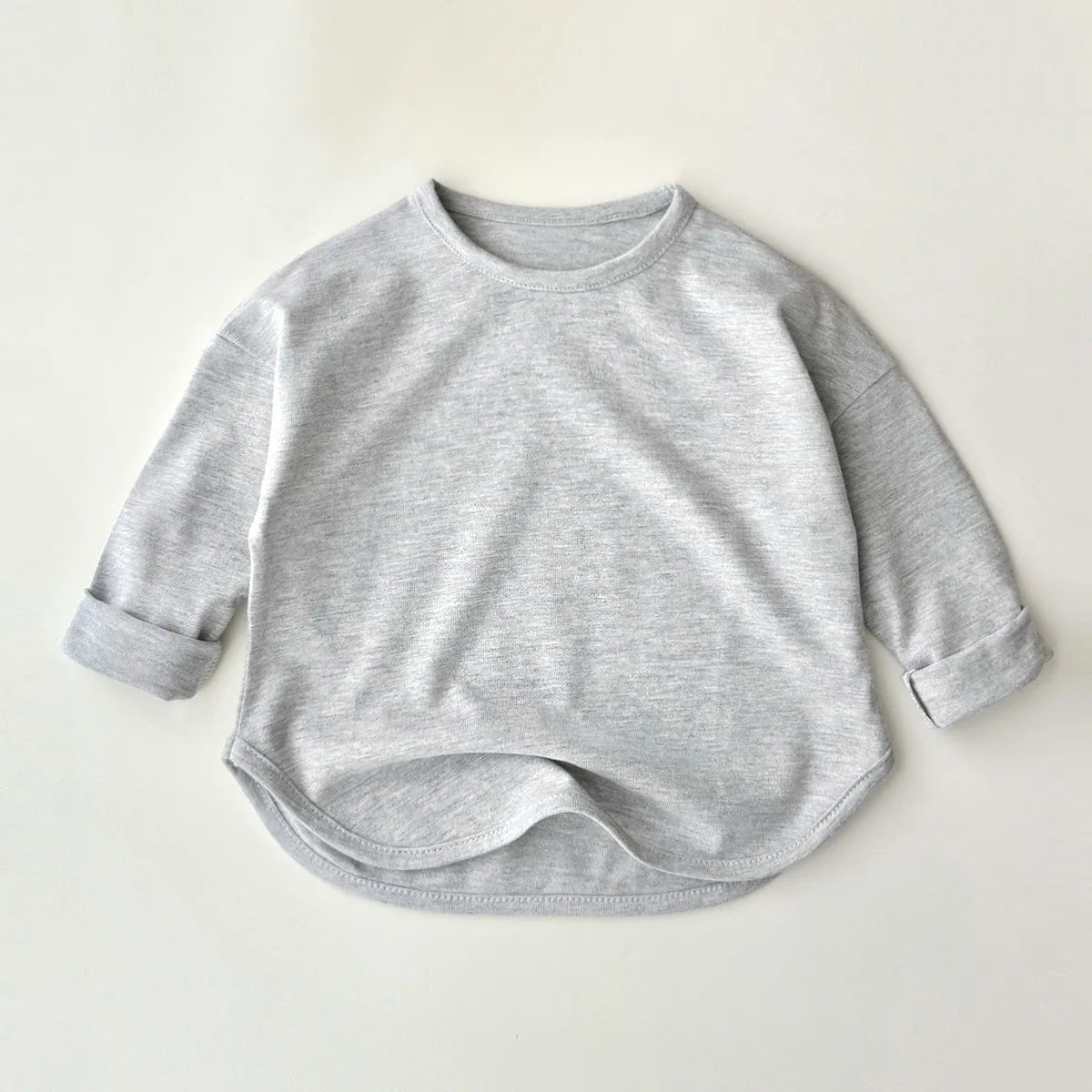 T-shirt enfant coton à manches longues – CLEVI Paris