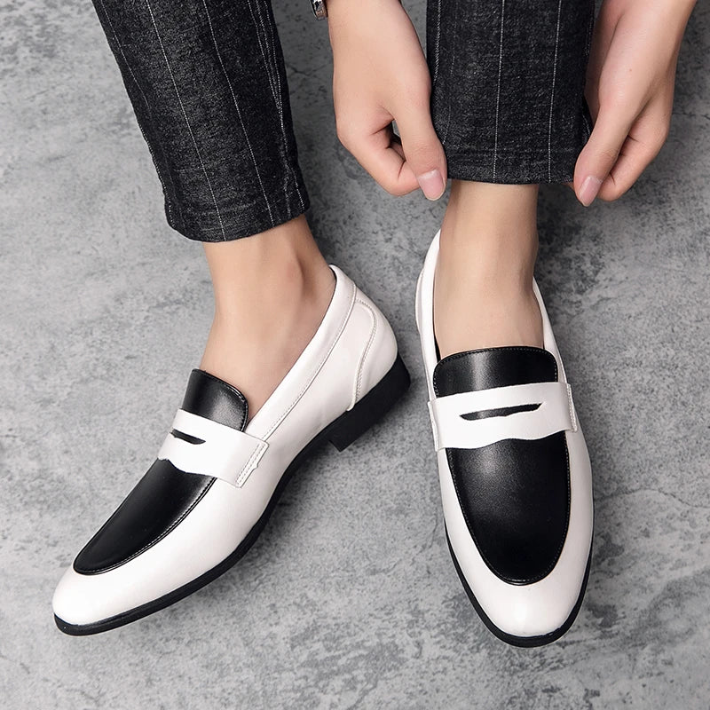 Mocassins Homme Cuir Slip-On Confort – CLEVI Paris