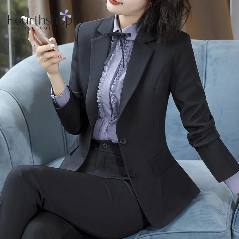 Tailleur femme blazer pantalon ou jupe – CLEVI Paris