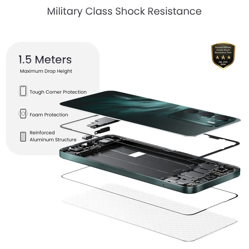 Realme C71 4G, batterie 6000 mAh, écran 120 Hz – CLEVI Paris