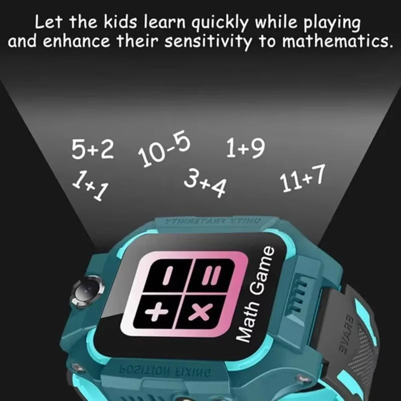 Montre Connectée Enfant Lenovo Caméra SIM GPS SOS Étanche 3-12 ans – CLEVI Paris