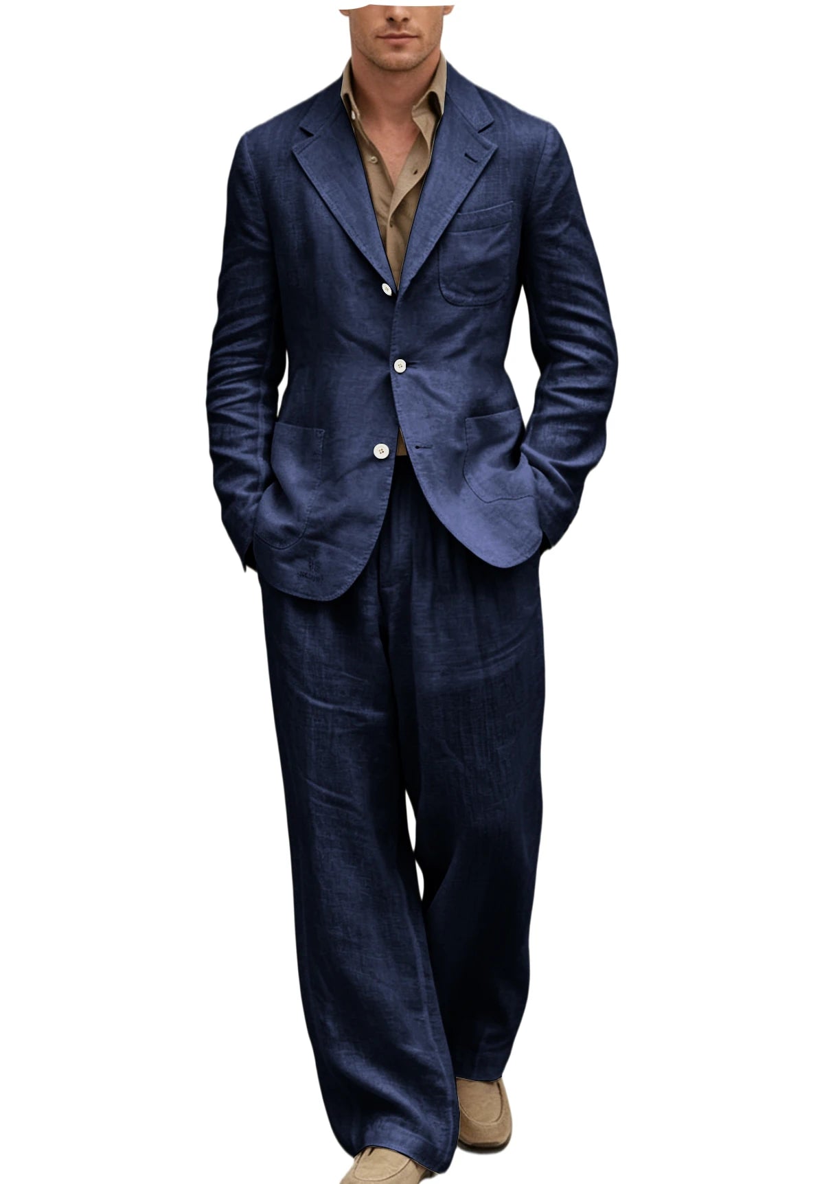Costume Homme 2 Pièces en Lin – CLEVI Paris