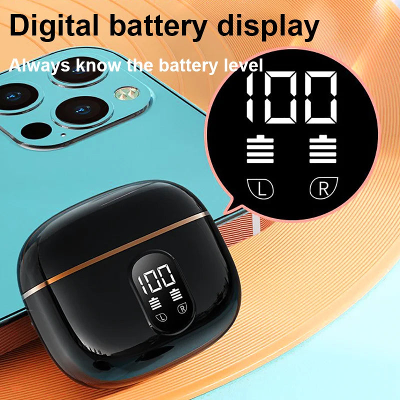 Écouteurs TWS FITHEM Pro4 Plus Bluetooth 5.3 HiFi Stéréo – CLEVI Paris