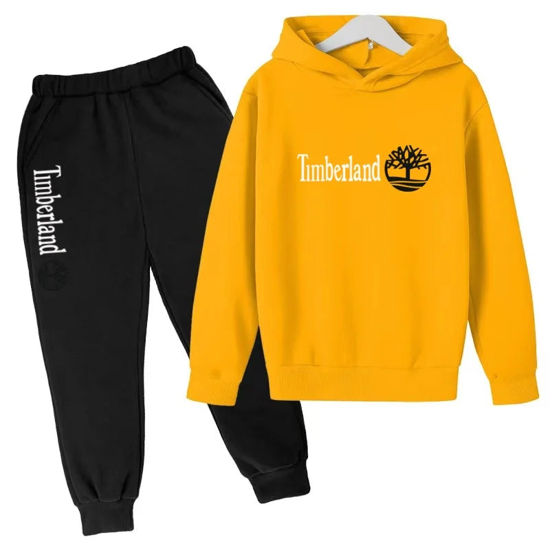 Ensemble enfant sweat à capuche et pantalon – CLEVI Paris