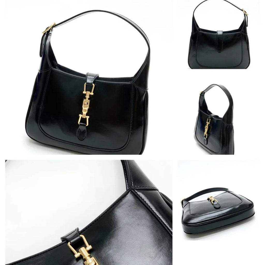Sac Sous le Bras Femme Boucle Cadenas Chaîne Street Style – CLEVI Paris