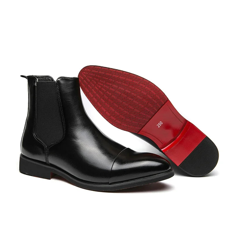 Bottines Chelsea homme à bande élastique – CLEVI Paris