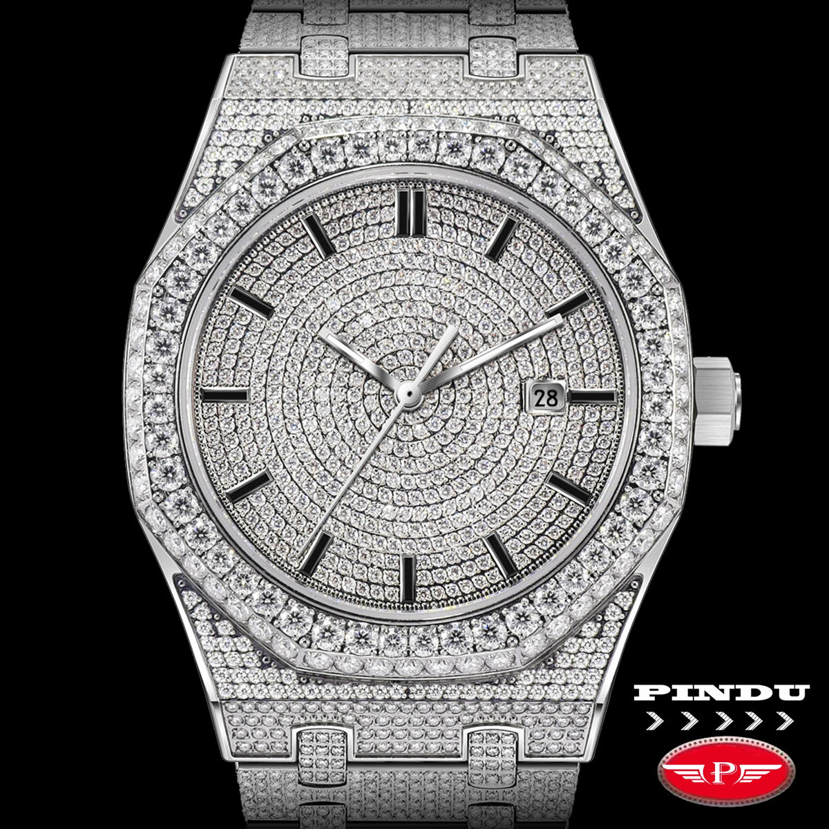 Montre mécanique PINDU PD6670 carrée – CLEVI Paris