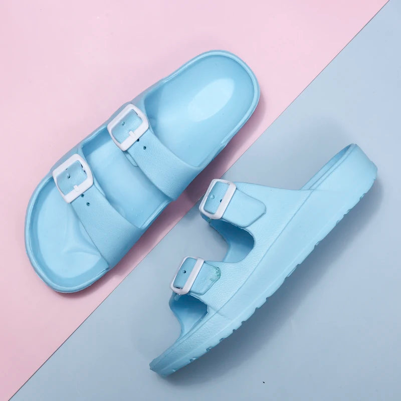 Sandales unisexes EVA à double bride réglable – CLEVI Paris