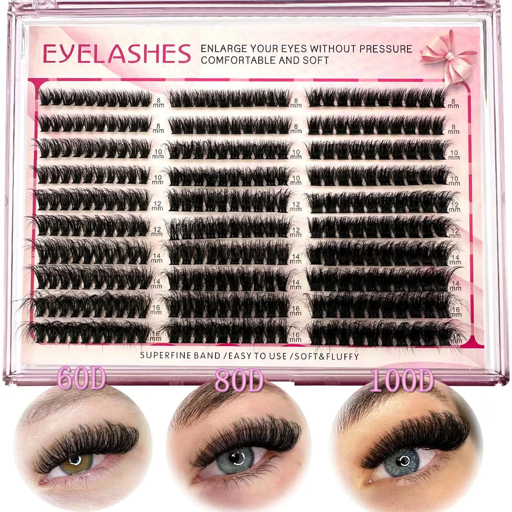 Extensions de cils en grappes AMSDCN – CLEVI Paris