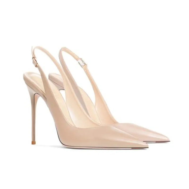 Escarpins slingback à talons fins – CLEVI Paris