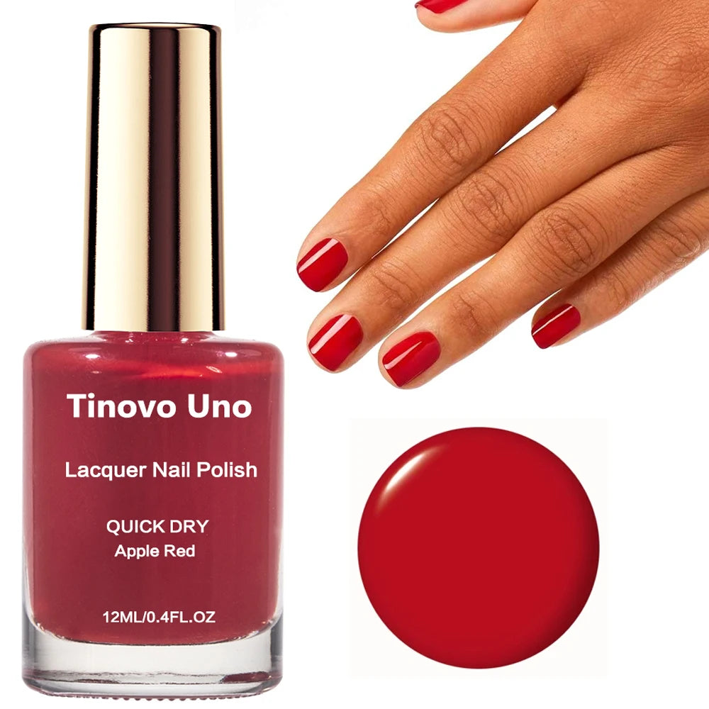 Vernis à Ongles Effet Miroir Tinovo Uno – Séchage Rapide & Longue Tenue – CLEVI Paris