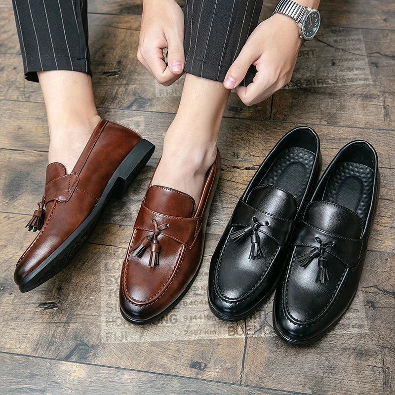 Mocassins en Cuir Décontractés pour Homme – CLEVI Paris