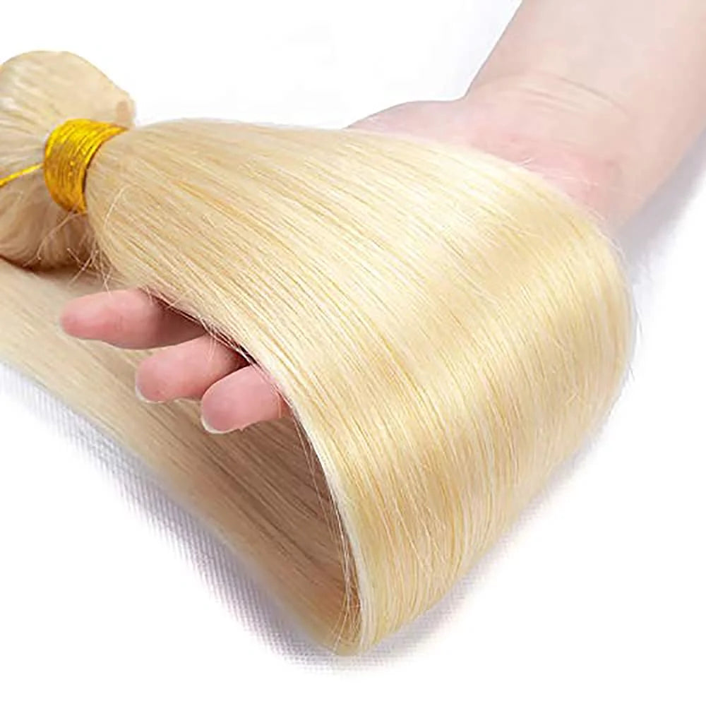 Bundles Cheveux Humains Lisses 613 Blonde Miel Smilegirl – CLEVI Paris