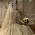 Voile de mariée cathédrale 4 m – CLEVI Paris