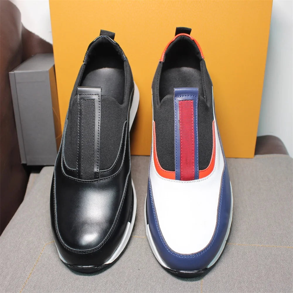 Chaussures homme en cuir W358-R202 – CLEVI Paris