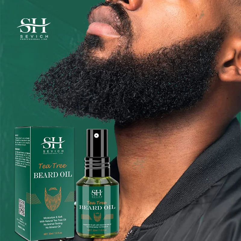 Huile à barbe Sevich au tea tree 30 ml – CLEVI Paris
