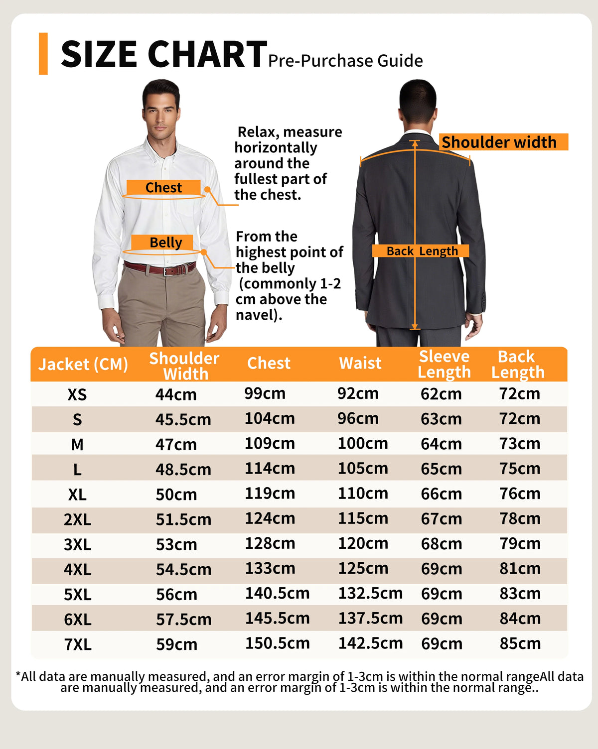 Veste homme à col montant et double boutonnage – CLEVI Paris