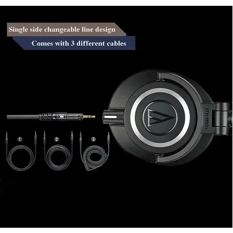 Casque Studio Audio-Technica ATH-M50x HiFi ANC – CLEVI Paris