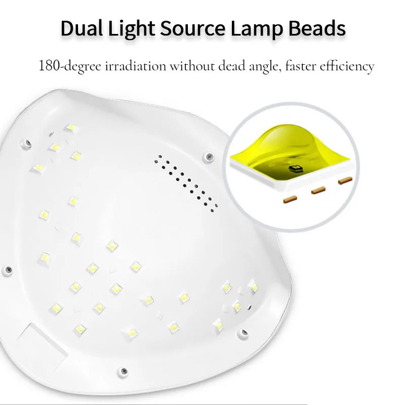Lampe à ongles SUN5 48 W, 24 LED – CLEVI Paris