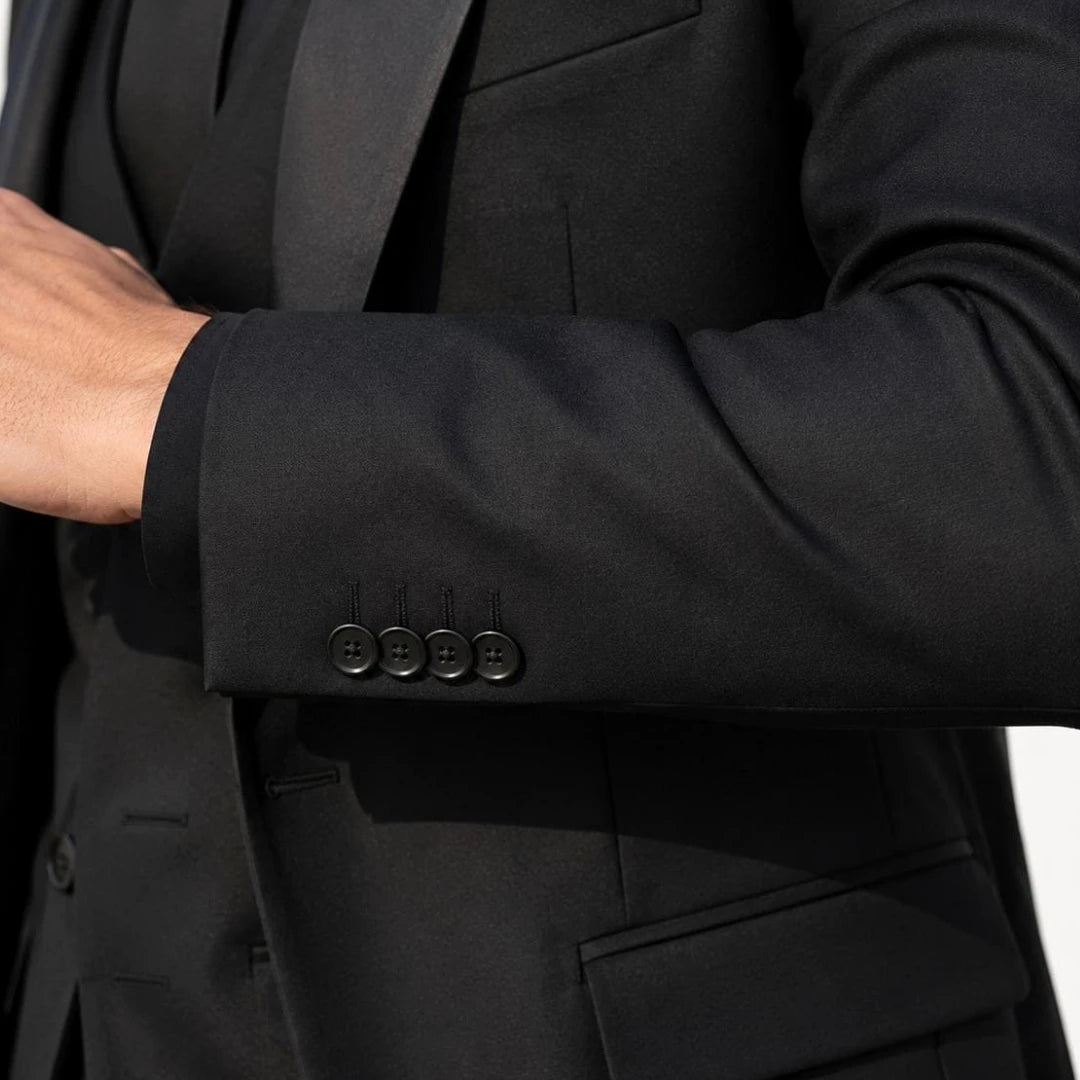 Costume homme 3 pièces, coupe formelle – CLEVI Paris