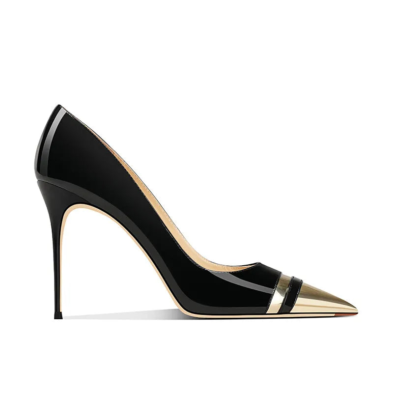 Escarpins vernis à talons fins – CLEVI Paris