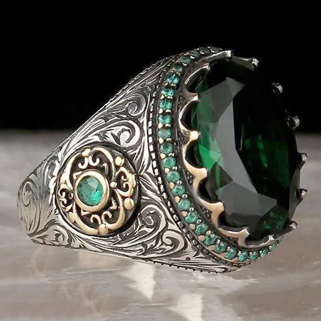 Bague Unisexe Zirconium Motif Géométrique – CLEVI Paris