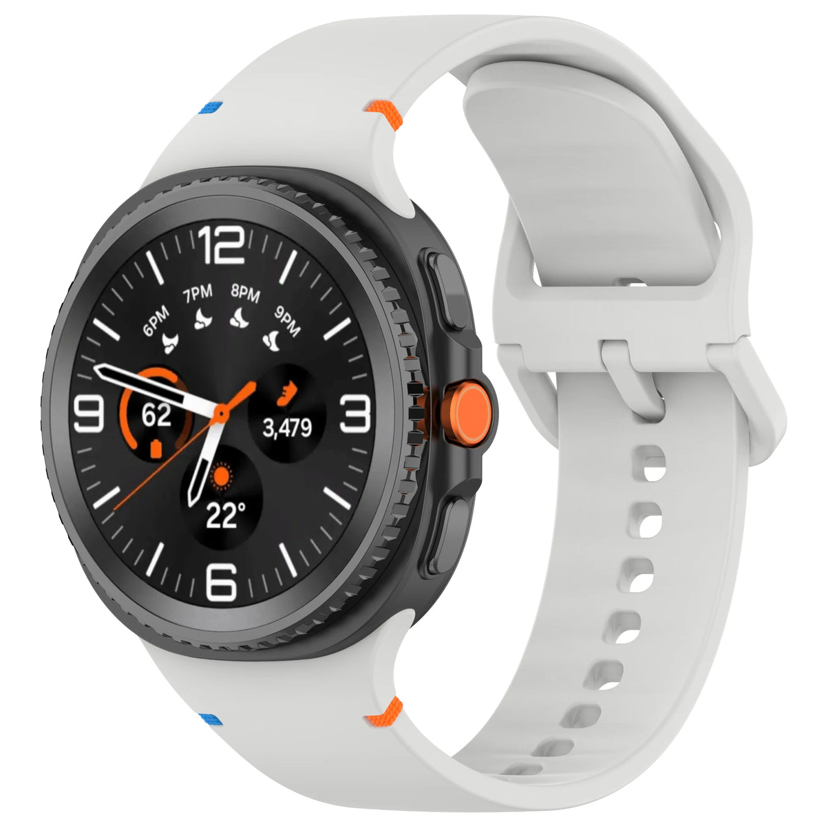 Bracelet silicone compatible Galaxy Watch 8 – CLEVI Paris