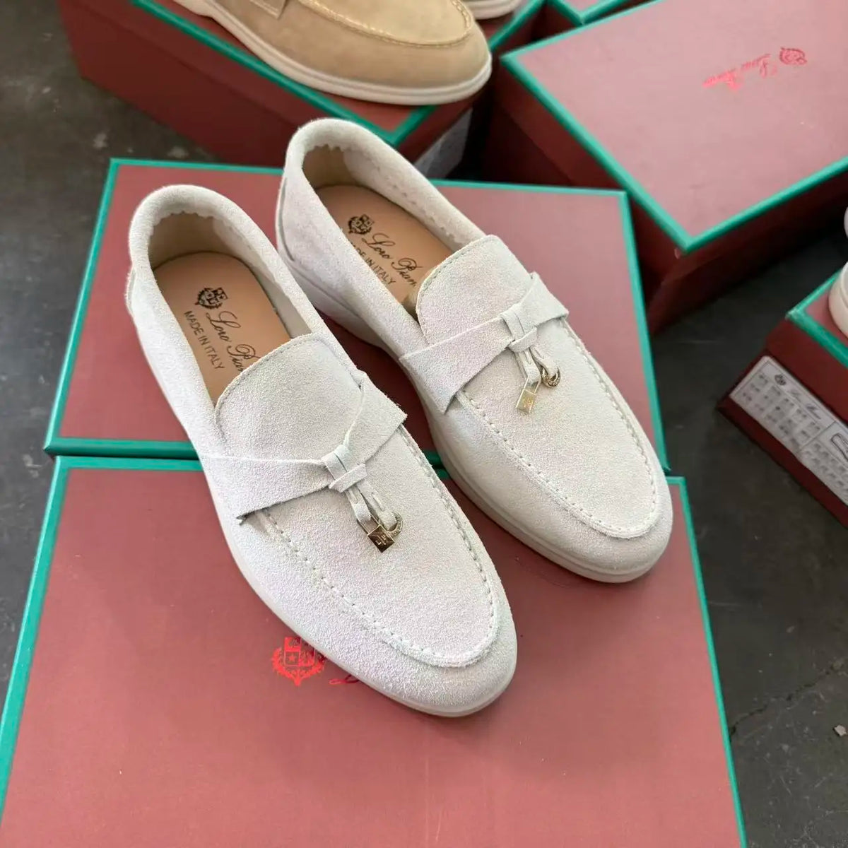 Mocassins homme en suédine – CLEVI Paris