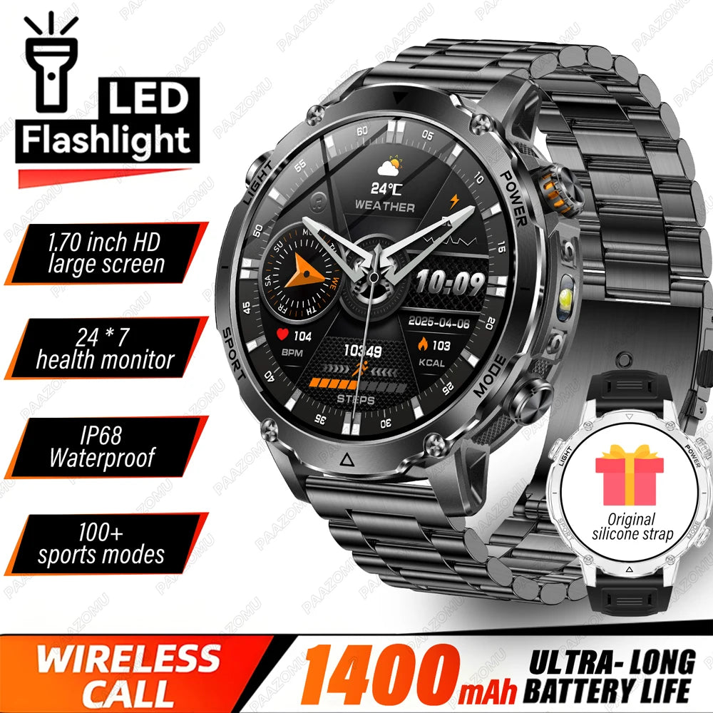 Montre connectée Paazomu sport 1,7″ – CLEVI Paris