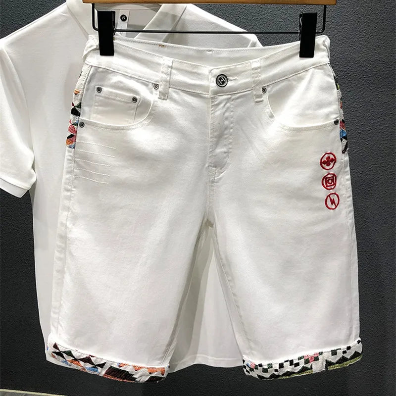 Short en Jean Homme Déchiré Style Rétro – CLEVI Paris
