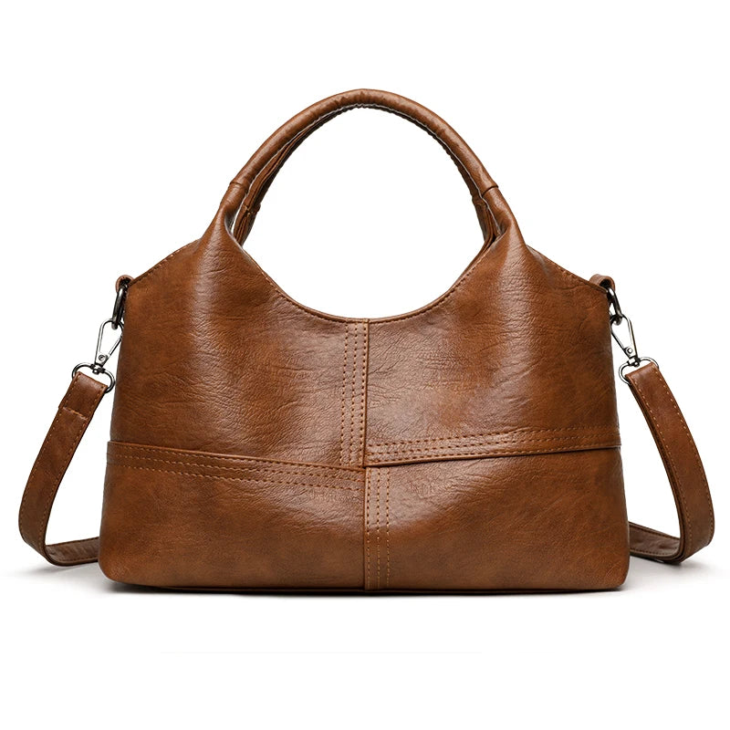 Sac à Main PU Souple Femme Bandoulière Casual Chic 6 Coloris – CLEVI Paris