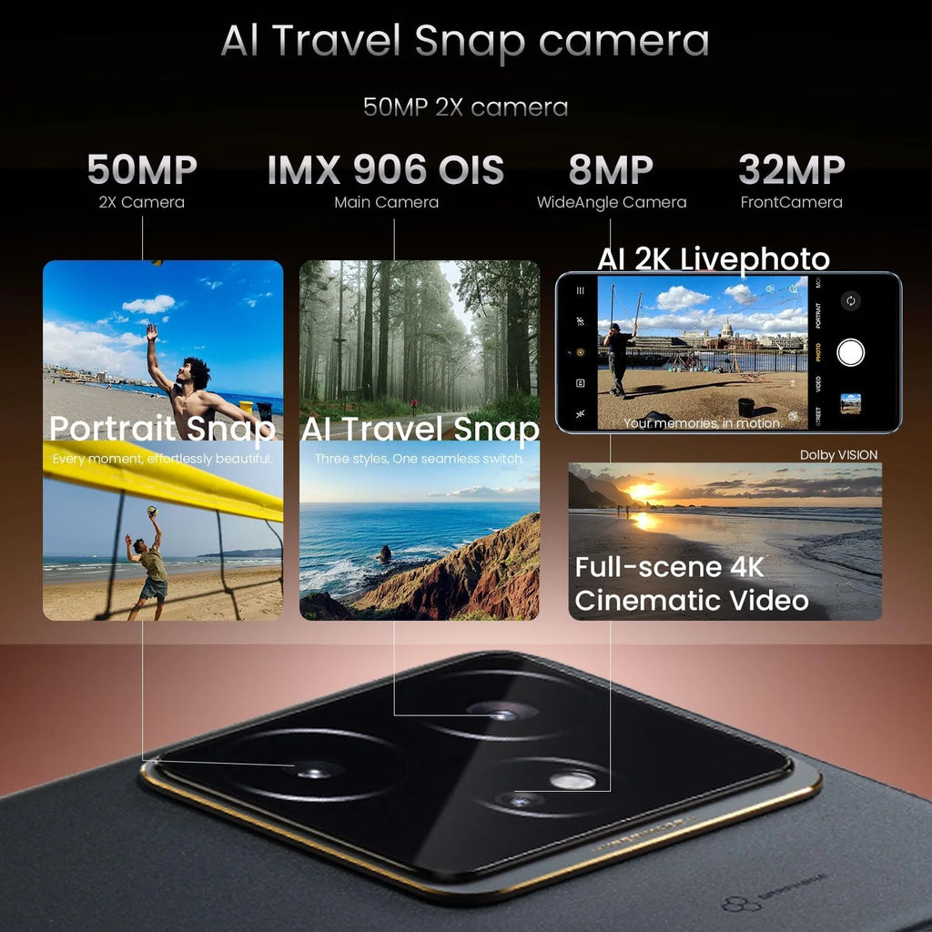 Smartphone realme GT 7 12 Go 256/512 Go – CLEVI Paris