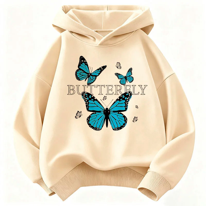 Sweat enfant unisexe motif papillon – CLEVI Paris