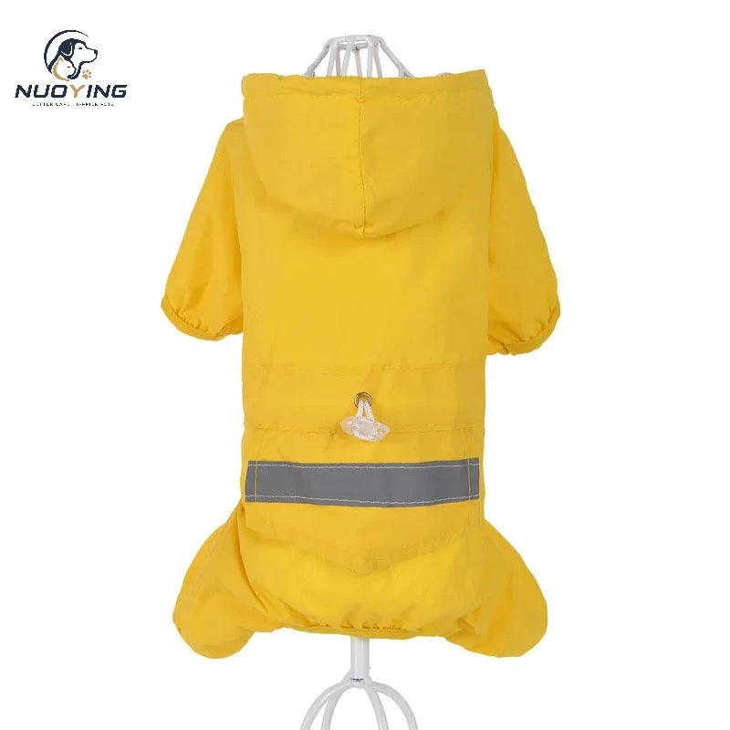 Imperméable à capuche pour chien en polyester – CLEVI Paris