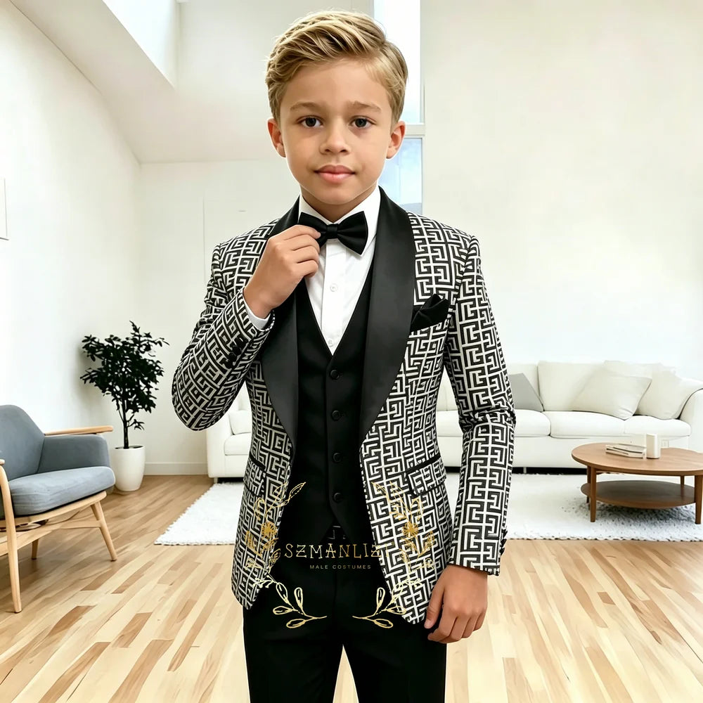 Costume enfant 3 pièces pour cérémonie – CLEVI Paris
