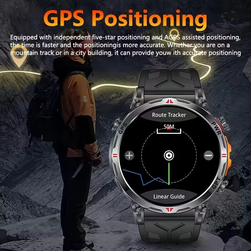 Montre GPS DAORKOW AMOLED 1,56″ – CLEVI Paris