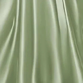 Robe de mariée satinée ligne A col V – CLEVI Paris