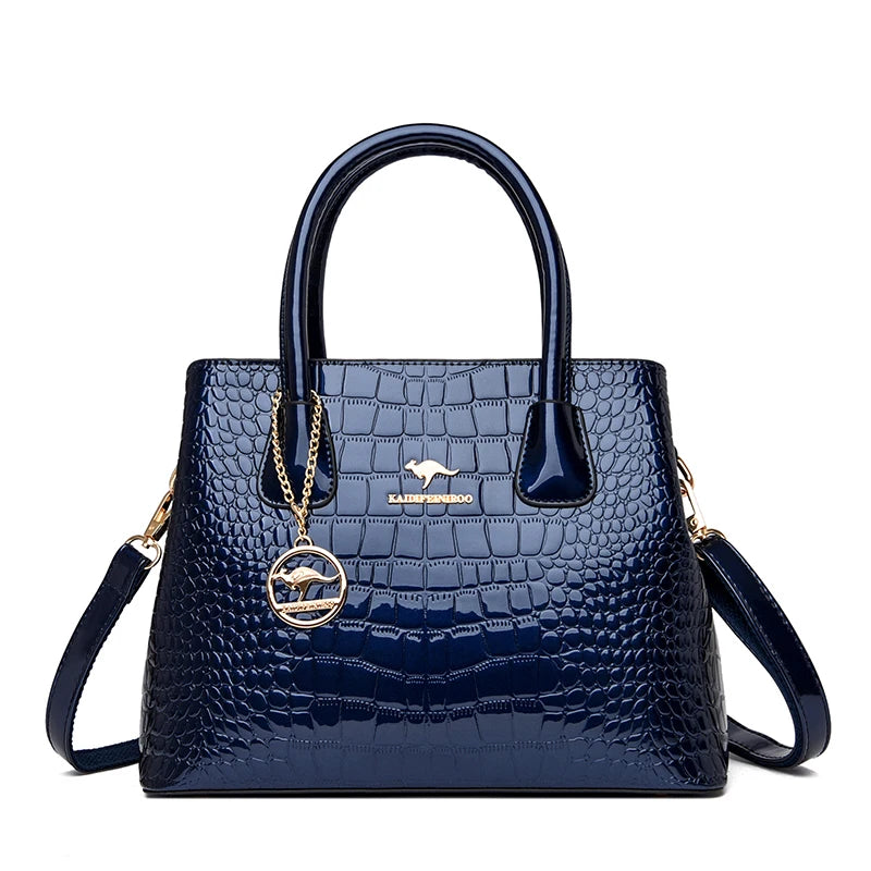 Sac bandoulière femme verni Lanyibaige – CLEVI Paris