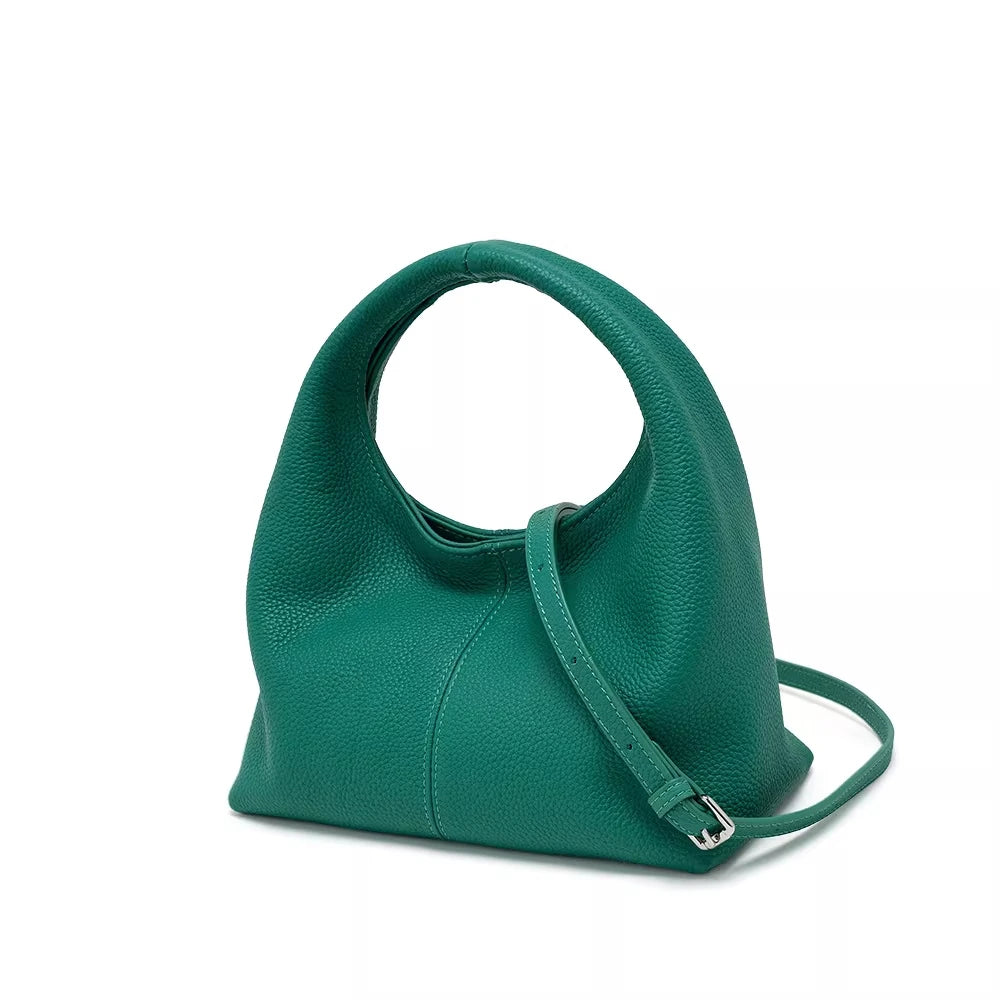 Sac hobo Mendy en cuir véritable – CLEVI Paris