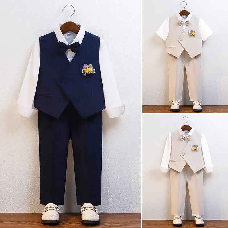 Tenue de cérémonie enfant coton et polyester – CLEVI Paris