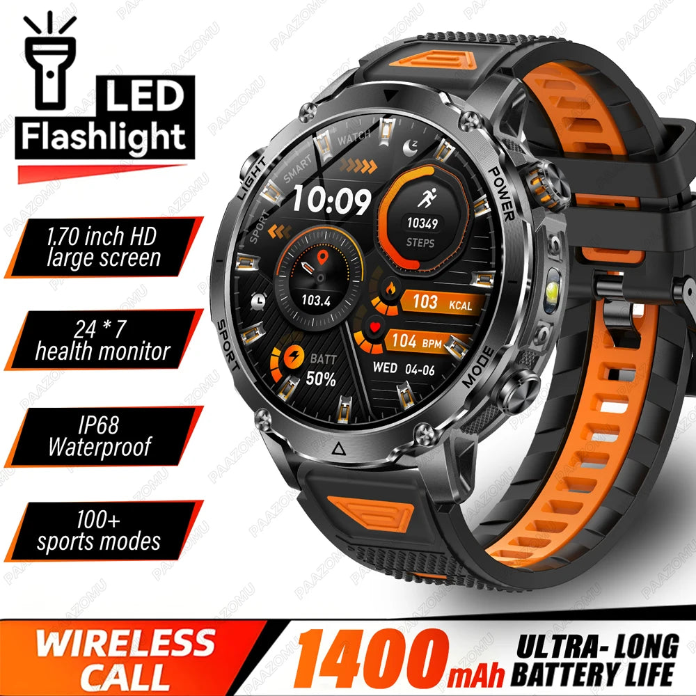 Montre connectée Paazomu sport 1,7″ – CLEVI Paris