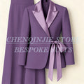 Tailleur femme blazer et pantalon large – CLEVI Paris