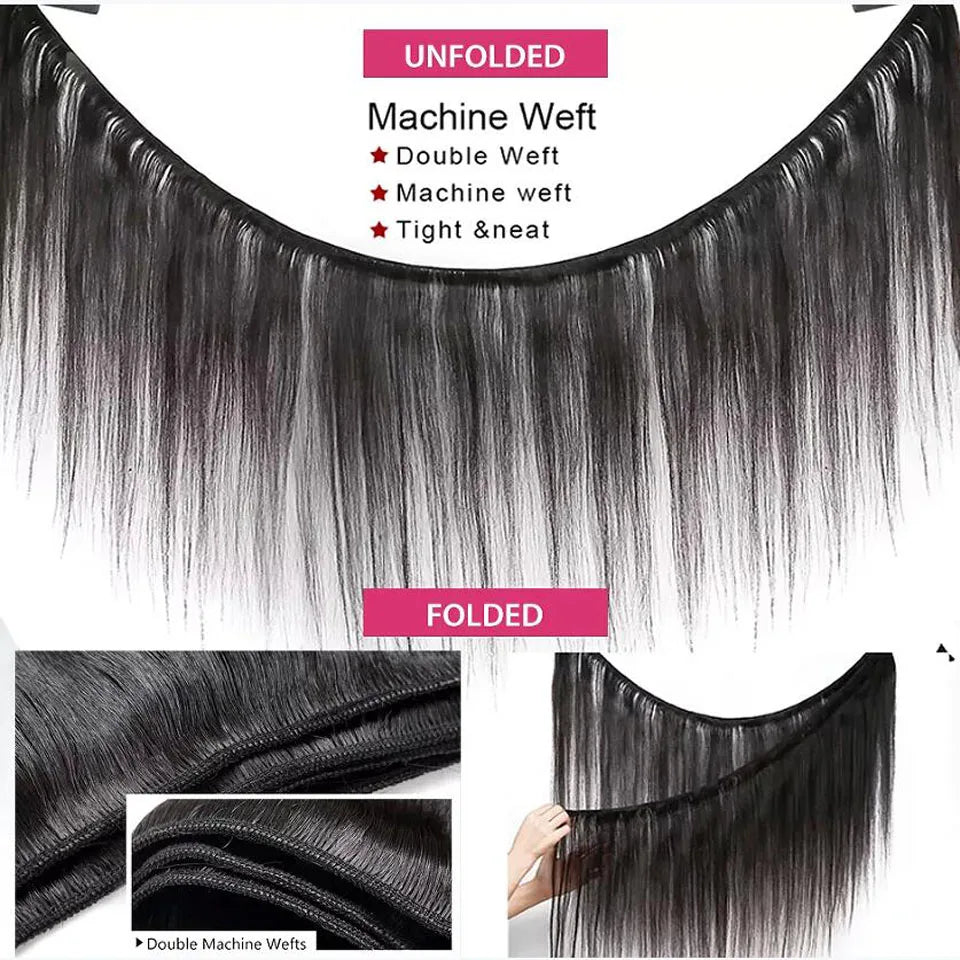 Tissage Brésilien Straight Remy 10A 14-32" – CLEVI Paris