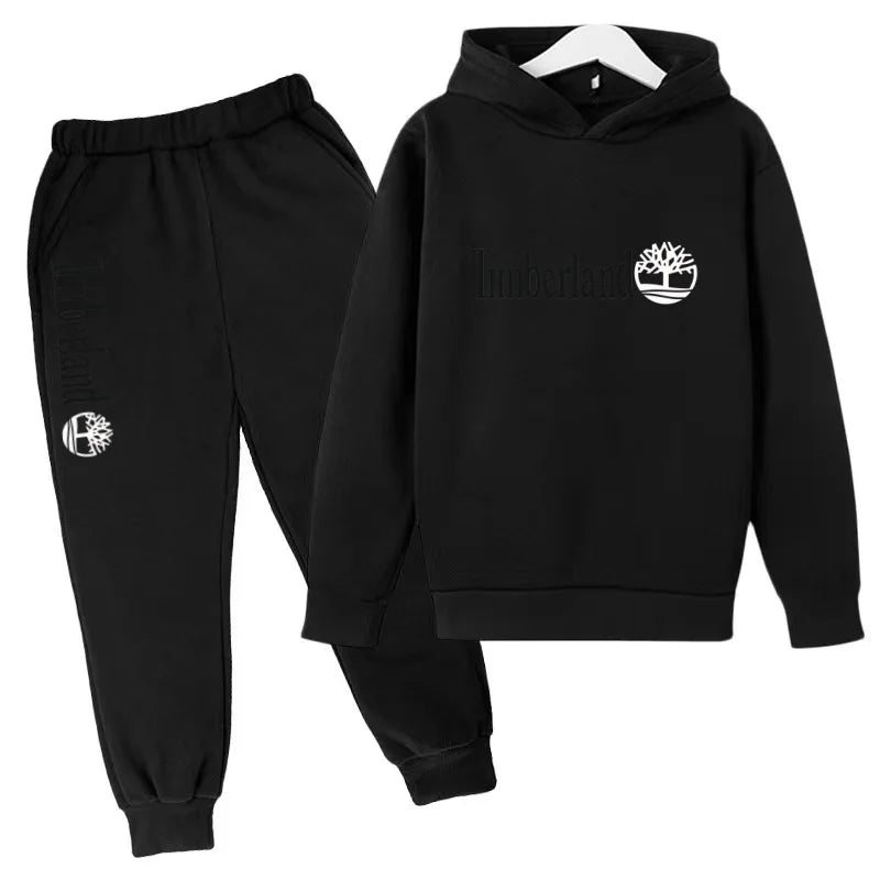 Ensemble enfant sweat à capuche et pantalon – CLEVI Paris