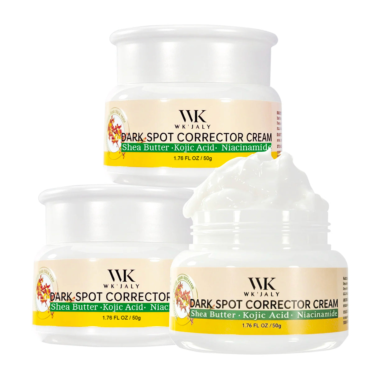 Coffrets & Packs Éclaircissants WK'JALY – Lotion, Huile, Sérum, Crème & Savon Anti-Taches – CLEVI Paris
