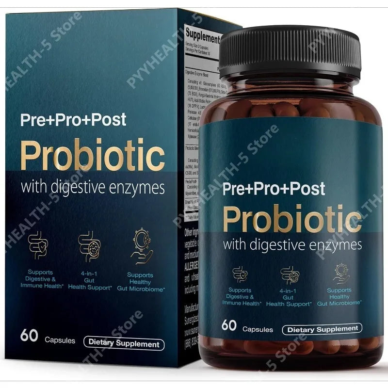 Complexe probiotiques 4-en-1, 60 gélules – CLEVI Paris